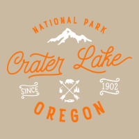 Crater Lake Oregon National Park Vintage Retro Long Sleeve Tee | Teevron