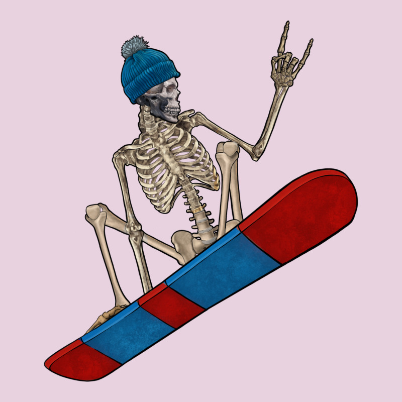 Skeleton Snowboard Ladies Tee by FaDigitalArtStudio | Teevron