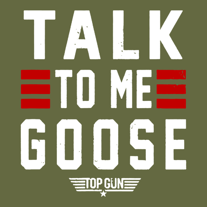 Top Gun Talk To Me Goose Distressed Long Sleeve Tee by artisFamous | Teevron