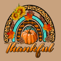 Thankful Pumpkin Rainbow Vintage Tee | Teevron