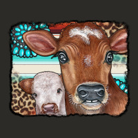 Cows Serape Leopard Gemstone Heavy Core Tee | Teevron
