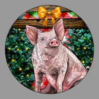 Christmas Pig Vintage Hoodie | Teevron