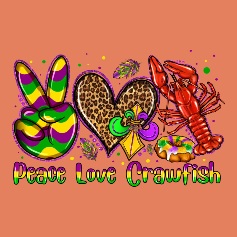 Peace Love Crawfish Olivia Classic Tee by OliviaCreatesArt | Teevron