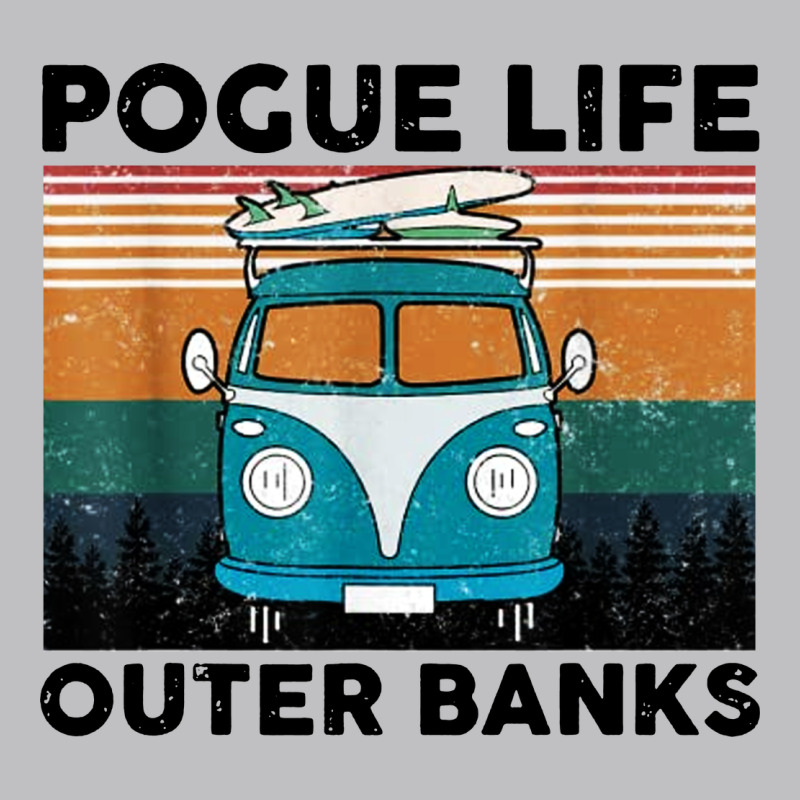 Pogue Life Outer Banks Retro Vintage Long Sleeve Tee by artisFamous | Teevron