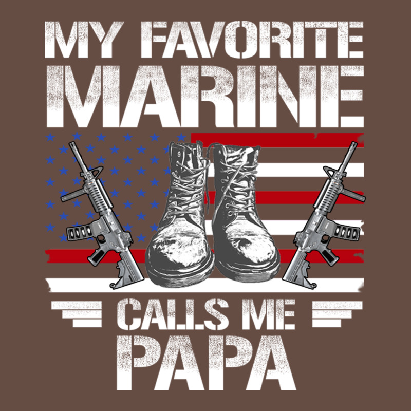 Marine Papa, Gifts My Favorite Marine Calls Me Pa Pa Military Mother Long Sleeve Tee by artisFamous | Teevron