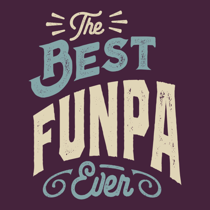 The Best Funpa Ever - Mens Funny Dad And Grandpa Long Sleeve Tee by artisFamous | Teevron