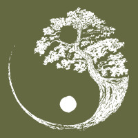 Yin Yang Bonsai Tree Long Sleeve Tee | Teevron