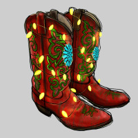 Western Christmas Boots Premium Sweatshirt | Teevron