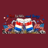 Red White And Boozy Libbey Glass Zipper Hoodie | Teevron