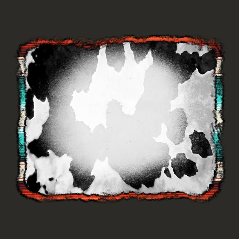 Cowhide Background With Bleach Serape Frame Heavy Core Tee by CowCowDesign | Teevron