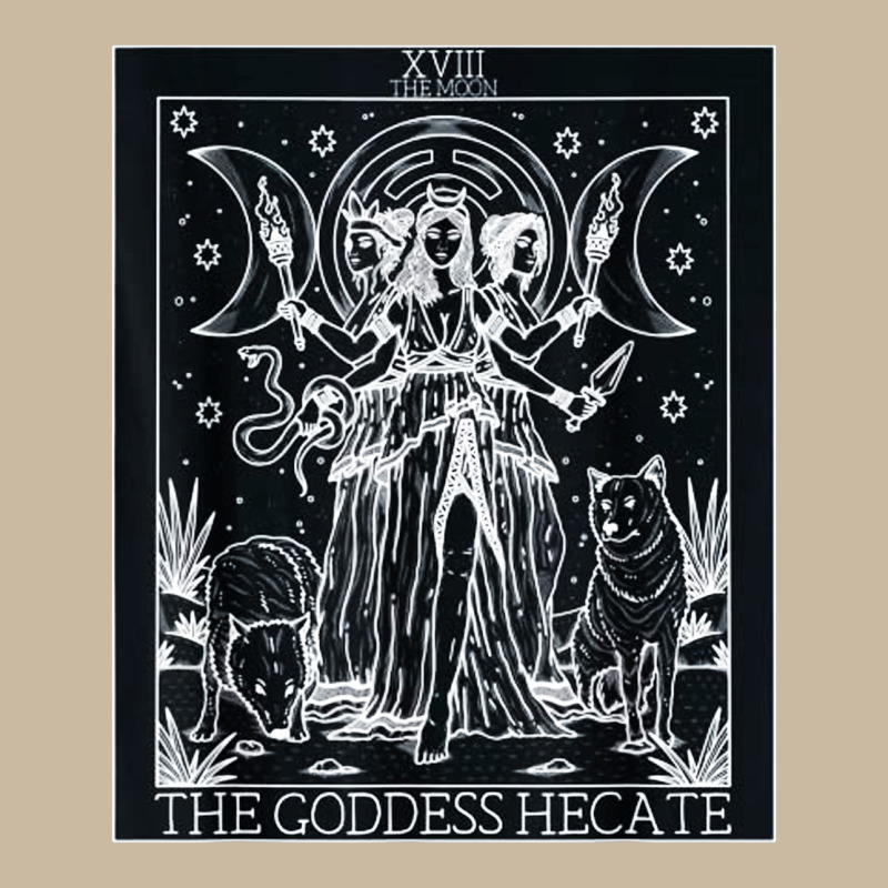 Hecate Tarot Card Triple Moon Goddess Witch Wiccan Pagan Long Sleeve Tee by artisFamous | Teevron