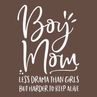 Boy Mom Less Drama Than Girls But Harder To Long Sleeve Tee | Teevron