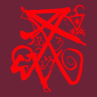 Lucifer Calligraphy 2 Long Sleeve Tee | Teevron