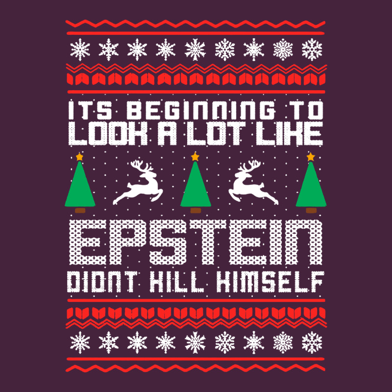 Epstein Didnt Kill Himself Christmas Long Sleeve Tee by artisFamous | Teevron
