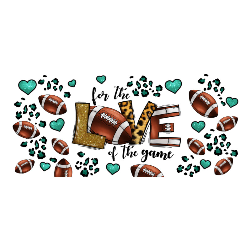 For The Love Of The Game American Football Premium Sweatshirt by Jasminsmagicworld | Teevron