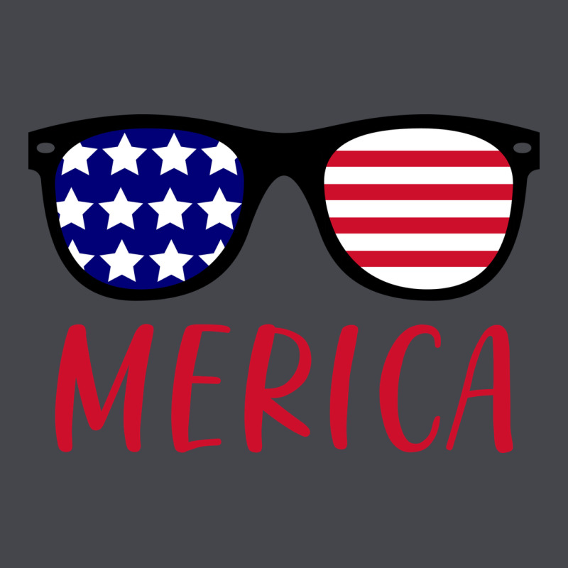 Merica Usa Flag Sunglasses 4th Of July Long Sleeve Tee by artisFamous | Teevron