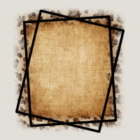 Burlap And Leopard  Black Frame Heavy Core Tee | Teevron