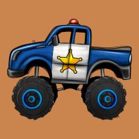 Police Car Monster Truck Heavyweight Hoodie | Teevron
