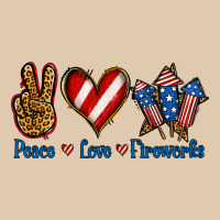 Peace Love Fireworks Classic Tee | Teevron