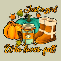Just A Girl Who Loves Fall Heavy Core Tee | Teevron