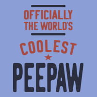 Officially The World's Coolest Peepaw | Mens Gift Long Sleeve Tee | Teevron