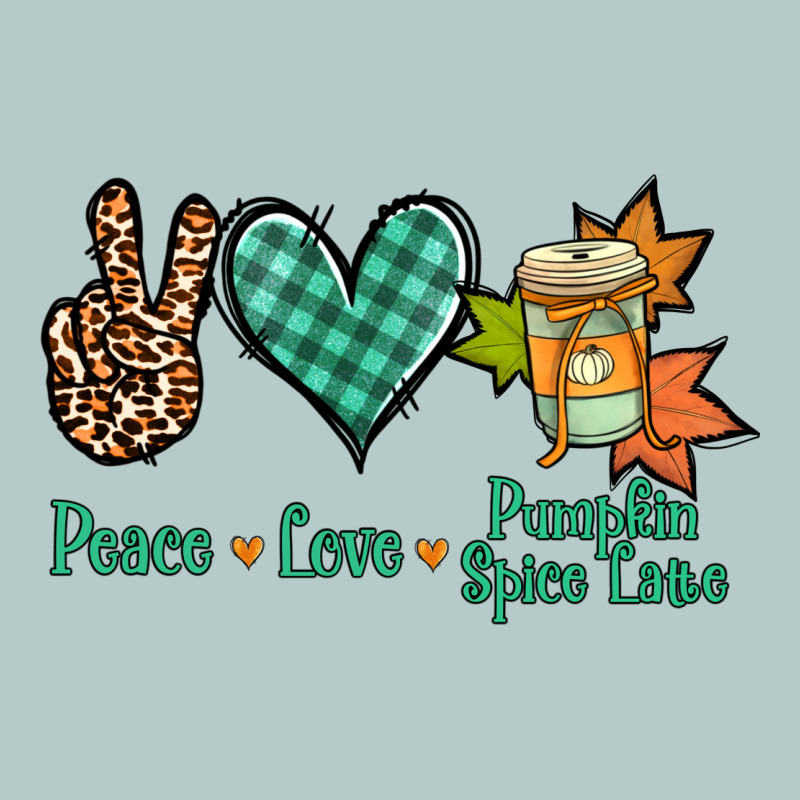 Peace Love Pumpkin Spice Latte Heavy Core Tee by Jasminsmagicworld | Teevron