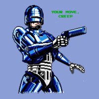 8bit Robocop Long Sleeve Tee | Teevron