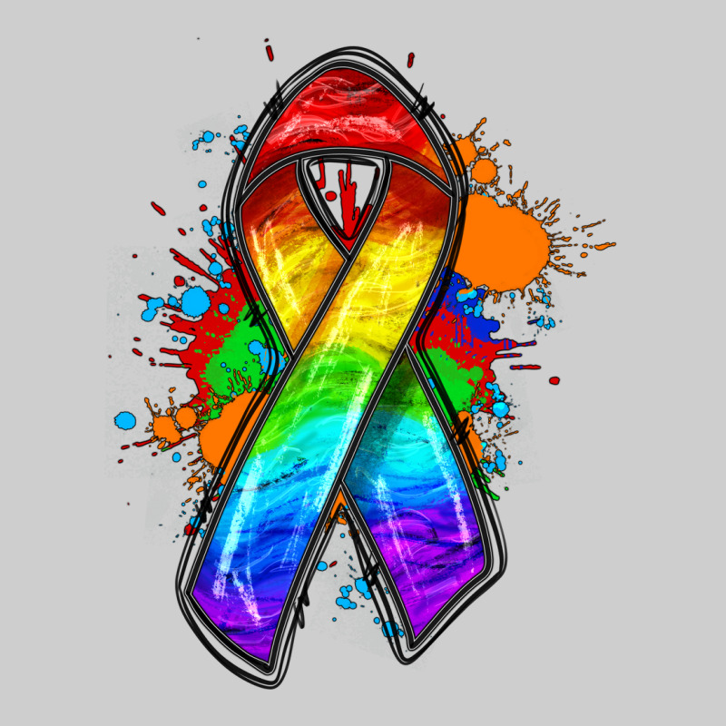 Pride Ribbon Premium Tee by FaDigitalArtStudio | Teevron