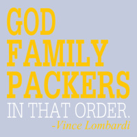 God Family Packers In That Order Long Sleeve Tee | Teevron