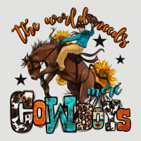 The World Needs More Cowboys Classic Tee | Teevron