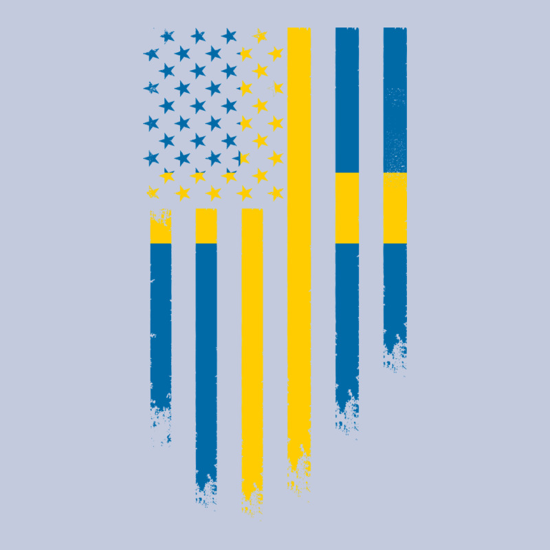 Sweden Swedish Roots American Flag | Canadian Roots Long Sleeve Tee by artisFamous | Teevron