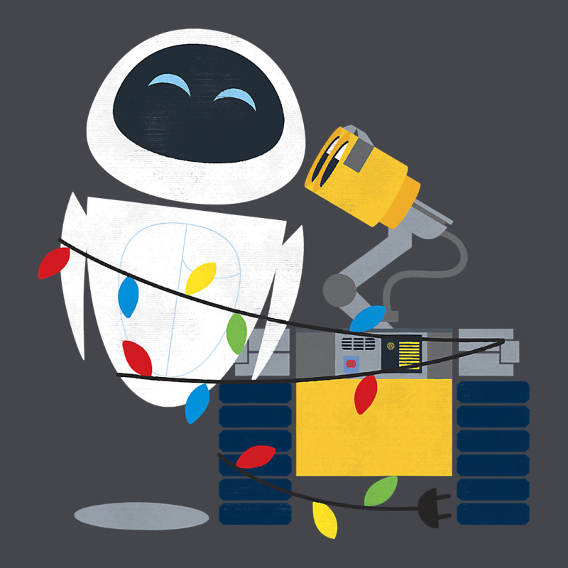 Wall E Eve Christmas Light Wrap Graphic T Shirt Long Sleeve Tee by artisFamous | Teevron