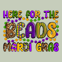 Here For The Beads Mardi Gras Classic Tee | Teevron