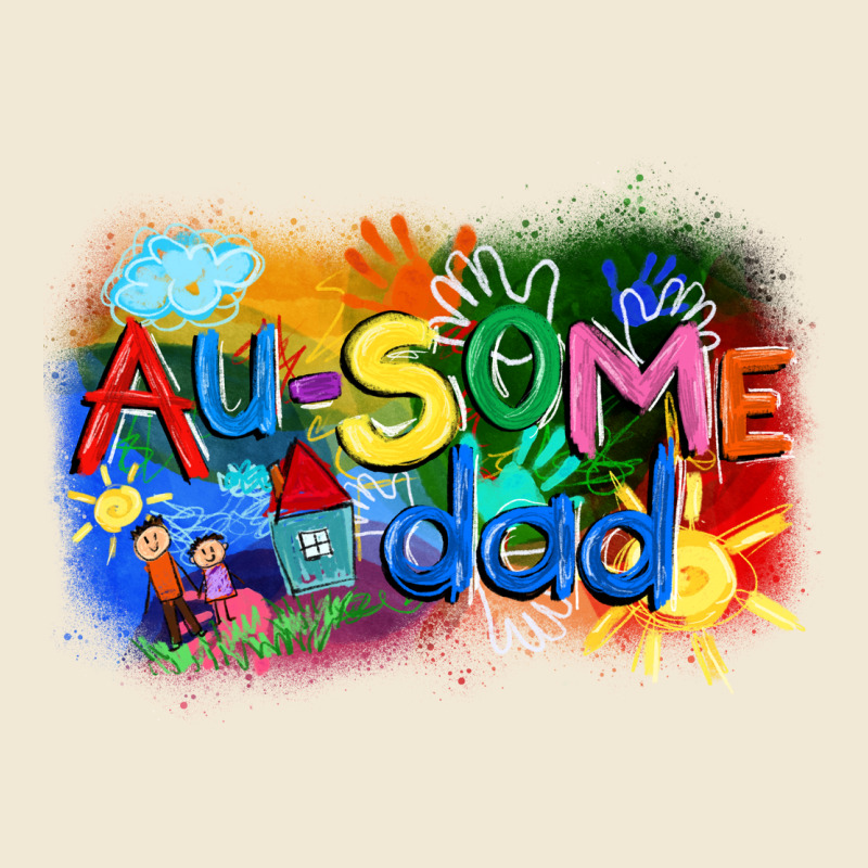 Au-some Dad Autism Premium Tee by FaDigitalArtStudio | Teevron