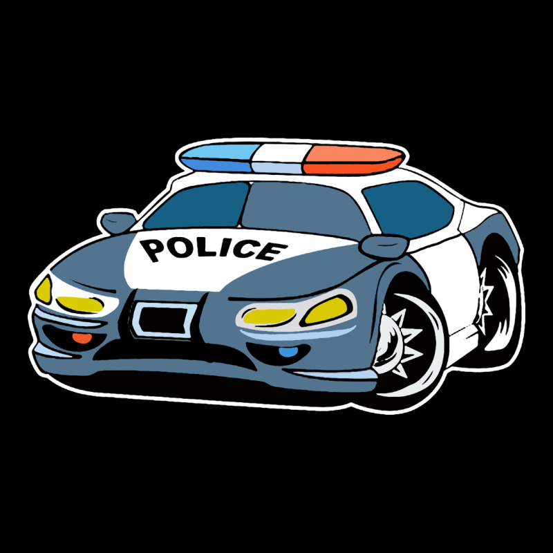 Police Car Long Sleeve Tee by artisFamous | Teevron