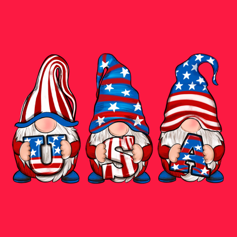 Usa Fourth Of July Gnomes Zipper Hoodie by RanaPortraitStore | Teevron