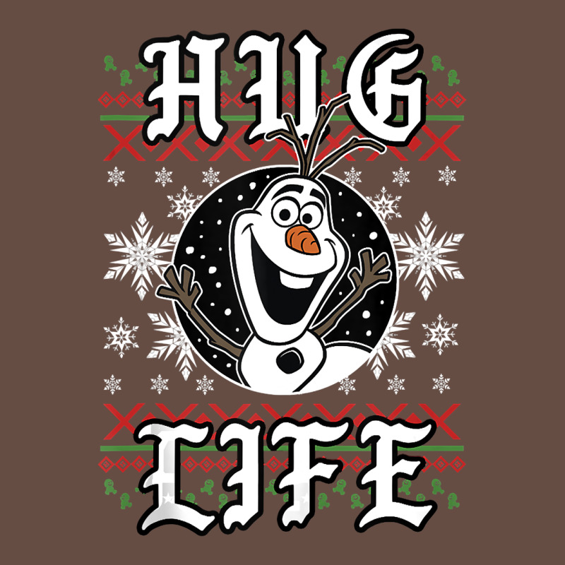 Fro.zen O.l.a.f Hug Life Ugly Christmas Sweater Style Shirt Long Sleeve Tee by artisFamous | Teevron