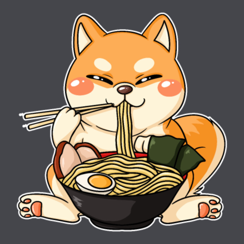 Shiba Inu Dog Ramen Long Sleeve Tee by artisFamous | Teevron
