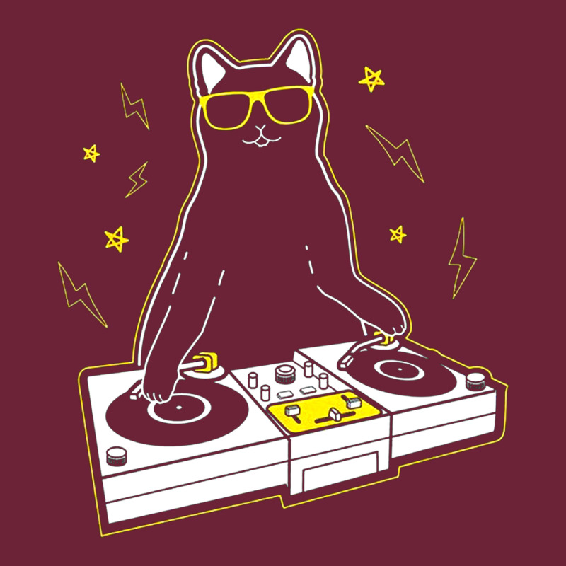 Cat Dj Long Sleeve Tee by artisFamous | Teevron