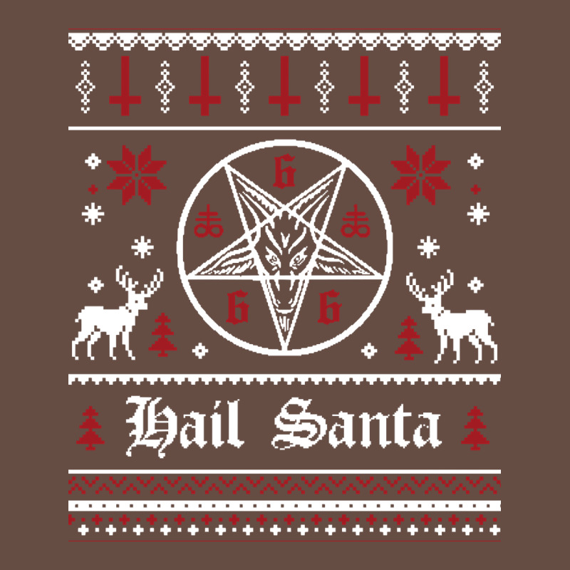 Hail Santa Ugly Christmas Sweater   Sweatshirt Long Sleeve Tee by artisFamous | Teevron