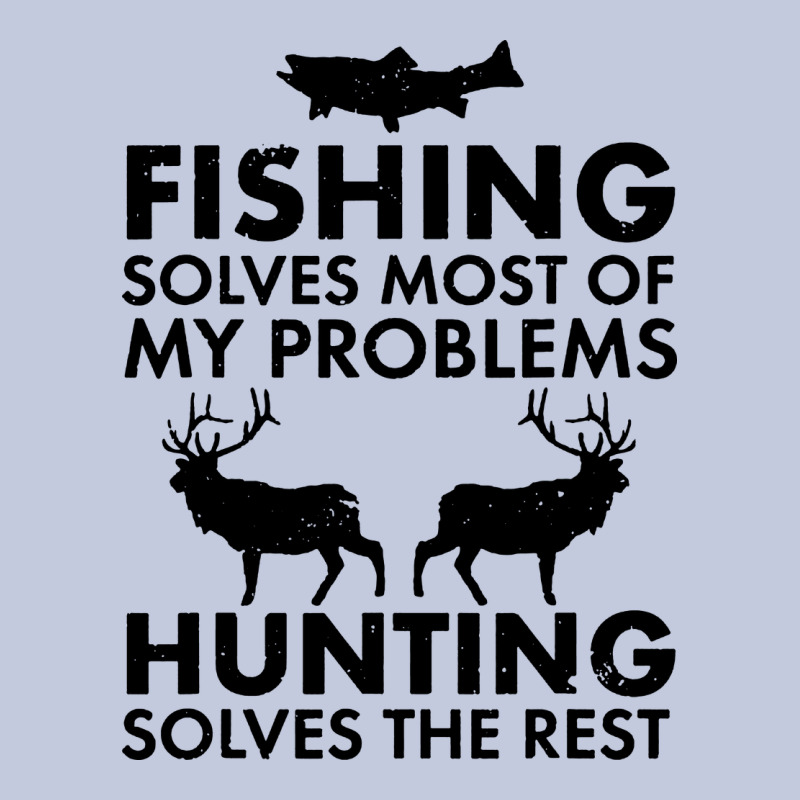 Funny Fishing And Hunting Long Sleeve Tee by artisFamous | Teevron