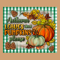 Autumn Leaves And Pumpkins Please Mouse Pad Vintage Tee | Teevron
