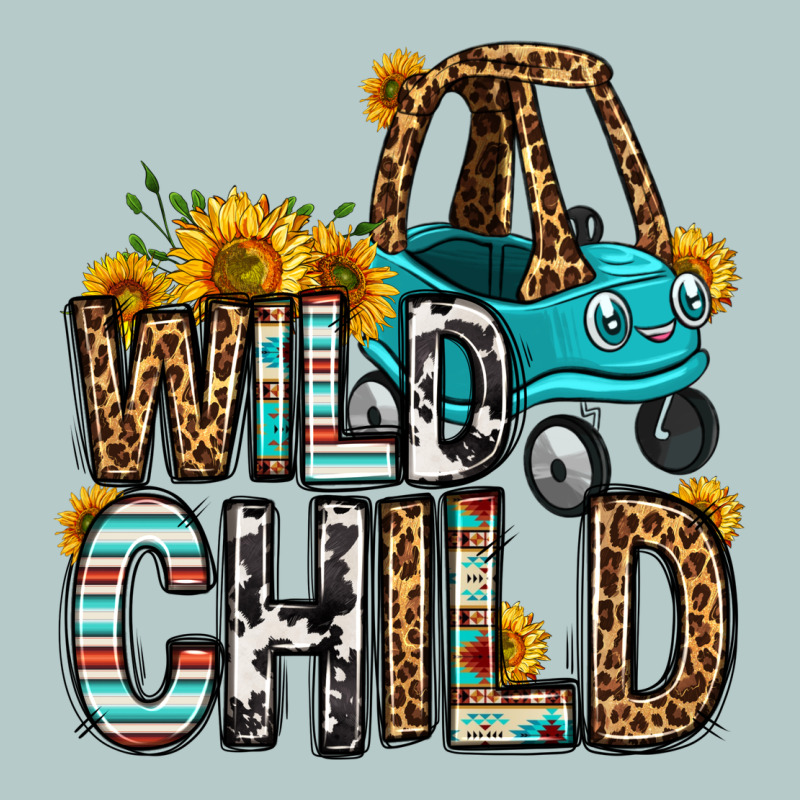 Wild Child Kids Car Heavy Core Tee by OliviaCreatesArt | Teevron