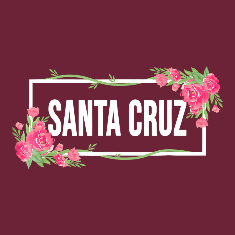 Santa C.r.u.z Cali  Floral Hibiscus Flower Long Sleeve Tee by artisFamous | Teevron