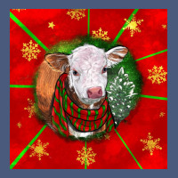 Christmas Hereford Calf Vintage Hoodie | Teevron