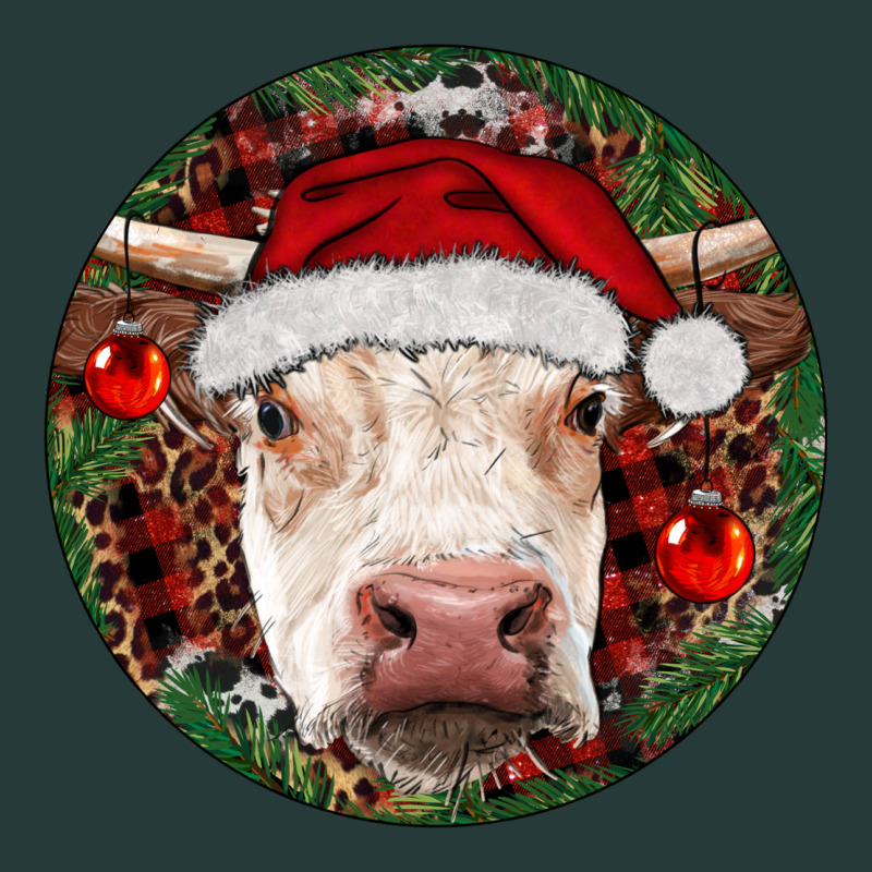 Hereford Cow Christmas Premium Sweatshirt by RanaPortraitStore | Teevron