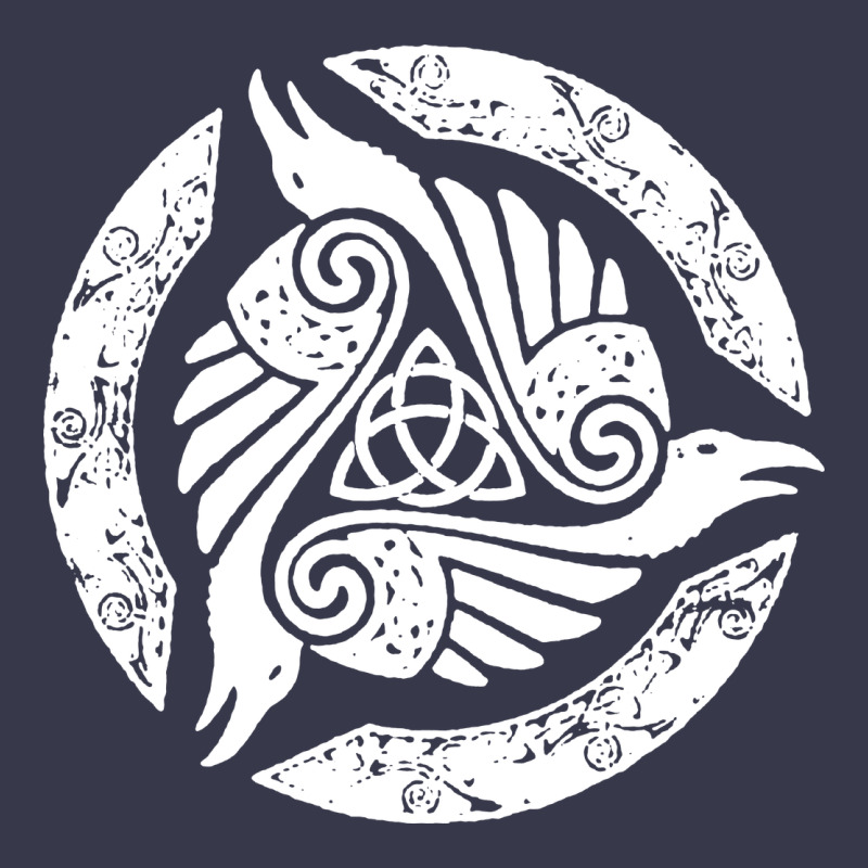 Celtic Trinity Knot Crow Spiritual Mandala Long Sleeve Tee by artisFamous | Teevron