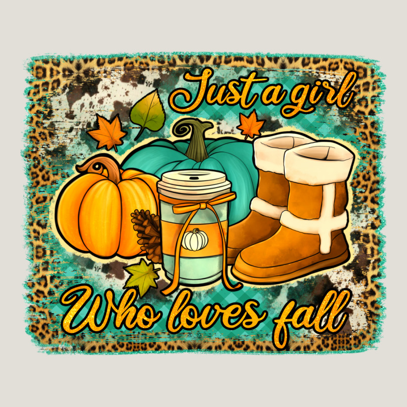 Just A Girl Who Loves Fall Background Heavy Core Tee by Jasminsmagicworld | Teevron