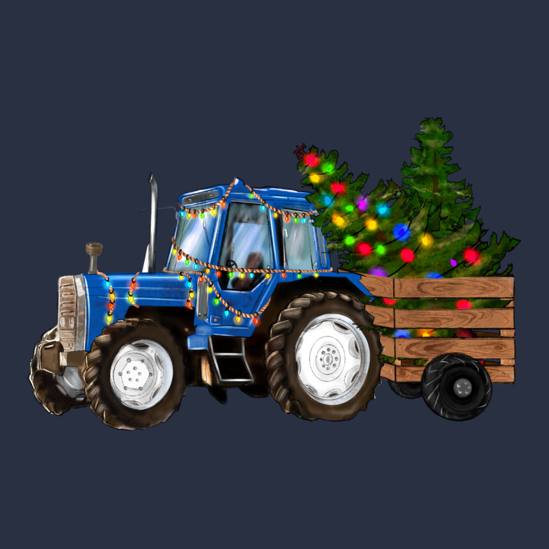 Blue Christmas Tractor Heavyweight Sweatshirt by RanaPortraitStore | Teevron
