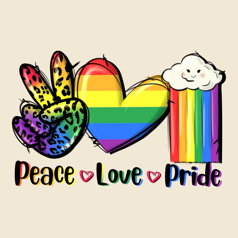 Peace Love Pride Premium Tee by FaDigitalArtStudio | Teevron